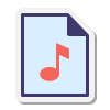 音声ファイル icon