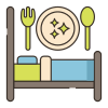 Bed And Breakfast icon