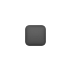 黒の小さな四角い絵文字 icon
