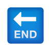 Endpfeil-Emoji icon