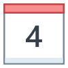 Calendar 4 icon