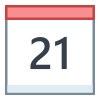 Calendar 21 icon