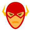 La tête de Flash icon