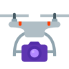 Drone com câmera icon