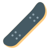 Skateboard senza ruote icon