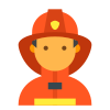 Feuerwehrmann-männlich icon