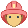 Hombre bombero icon