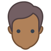 User Male Skin Type 6 icon