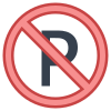 Nessun parcheggio icon