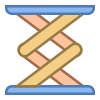 Plataforma elevadora de tijera icon