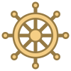 Gouvernail de bateau icon