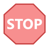 Stoppschild icon