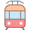 路面電車 icon