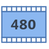 480p icon