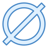 Symbole nul icon