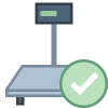 Industrial Scales Connected icon