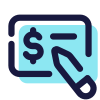 小切手帳 icon