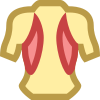 背部肌肉 icon