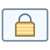 Lock Landscape icon