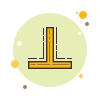 Перпендикулярный символ icon