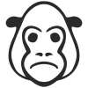 Sad Gorilla icon