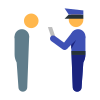 Polizei-Geldstrafe icon