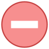 No Entry icon