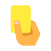 Soccer Yellow Card icon