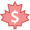 Dollar canadien icon