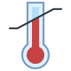 Sensibile alla temperatura icon