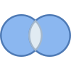 Mengendiagramm Symmetrische Differenz icon