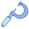 Micrometer icon