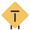 Dead end zone road signal on a road signboard icon