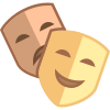 Máscara de teatro icon