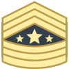 Sergeant Major of Army SMA icon