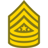 El sargento mayor del Ejército SMA icon