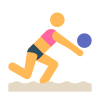 Beach-volley icon