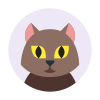 Profilo del gatto icon