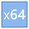 X64 icon