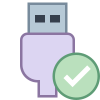 USB conectado icon