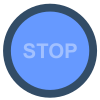 Stop icon icon