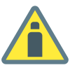 Gas Cylinders Hazard icon