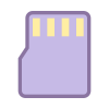 Карта памяти Micro SD icon