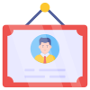 Employee Certificate icon