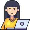 Freelance Female icon