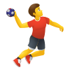 ハンドボールをする男性 icon