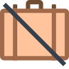 No Baggage icon