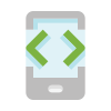 Mobile Coding icon