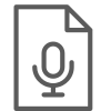 Audio File icon