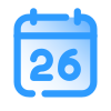 Calendario 26 icon